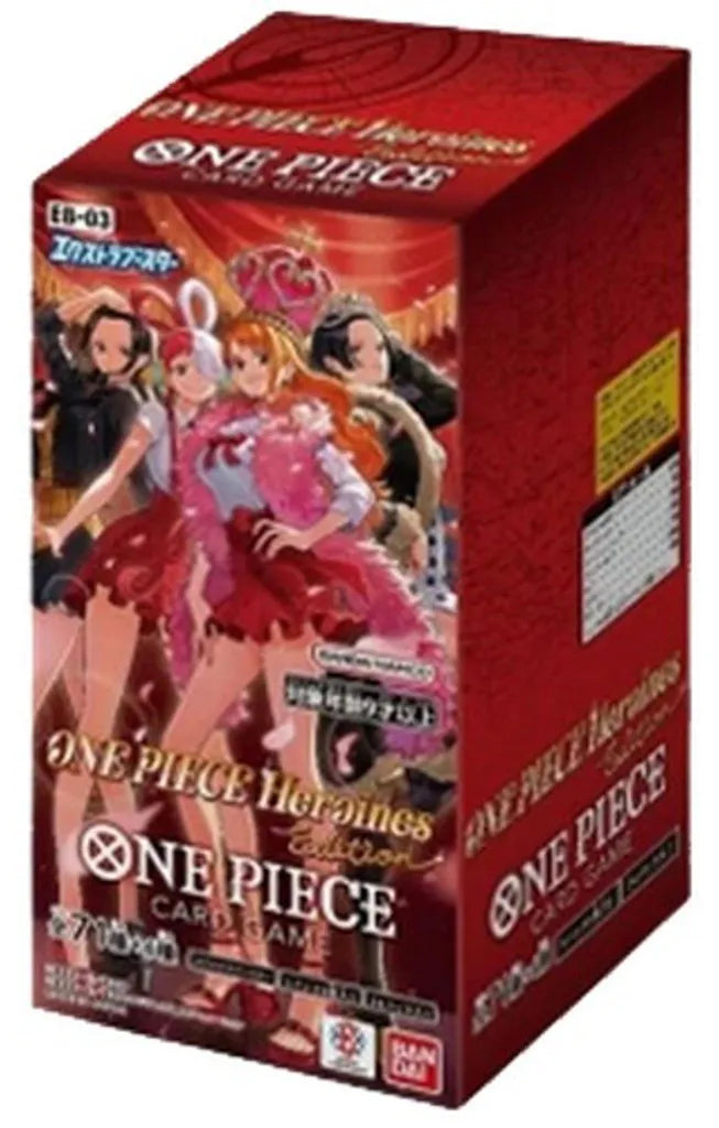 One Piece: Heroines Edition EB03-JP | 24 Booster Pack Display | Japanisch