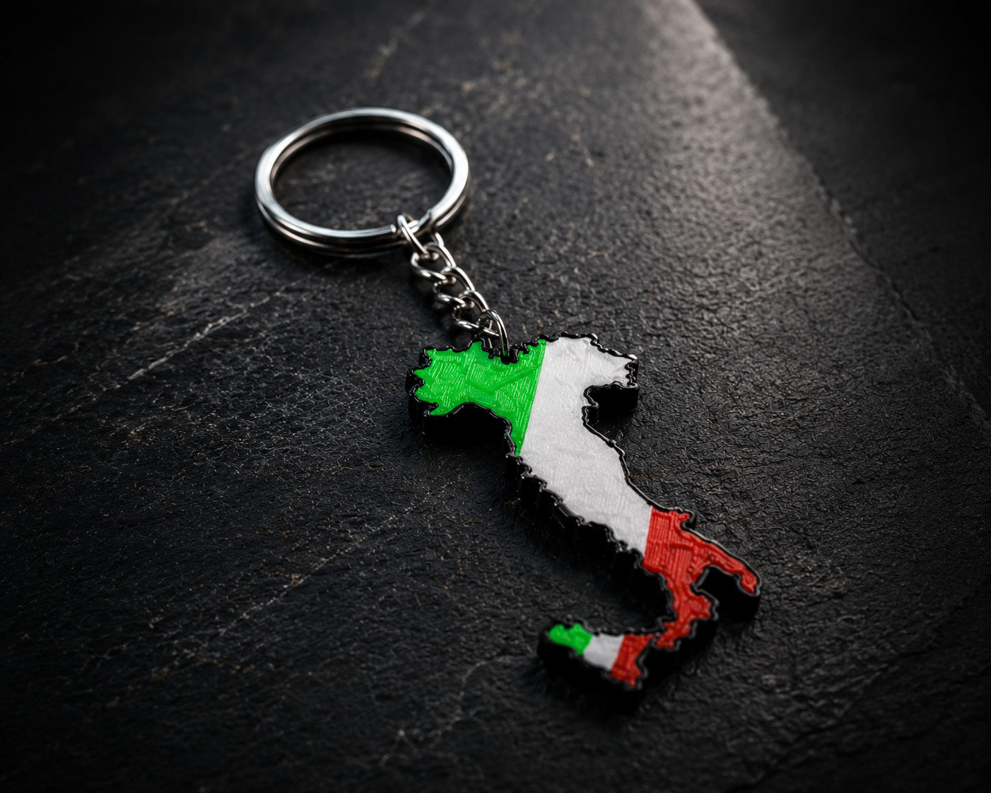 🇮🇹 Italien Schlüsselanhänger – Trage deine Wurzeln immer bei dir