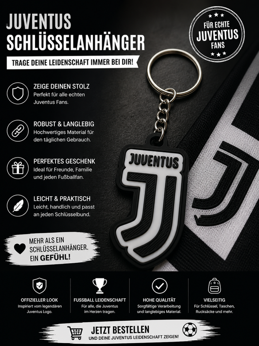 Juventus Schlüsselanhänger – Zeige deine Leidenschaft überall