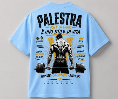 AKC – Palestra Non È Un Luogo, È Uno Stile Di Vita | T-Shirt Premium Gym Edition